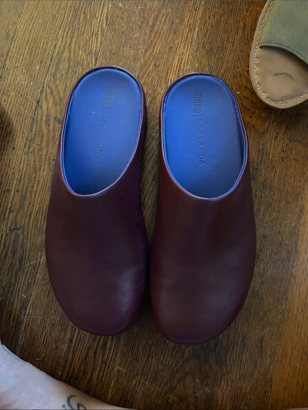 FlipFlop x Roksanda Shuv Leather Clogs